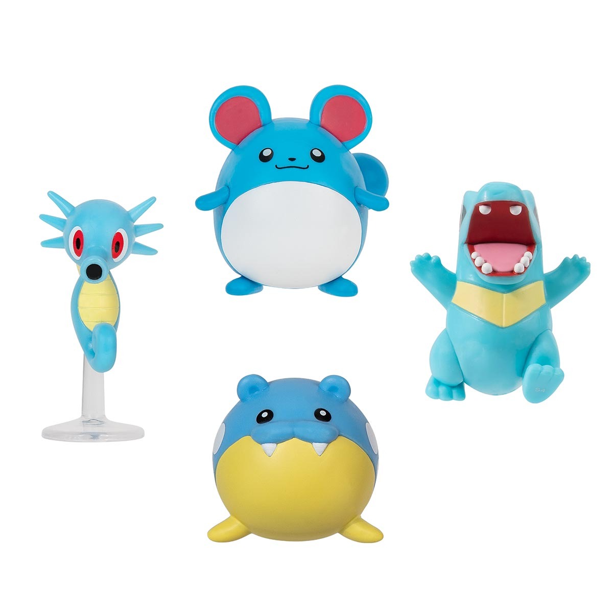 Pokemon - Multipack 4 Bonecos Tipo Agua