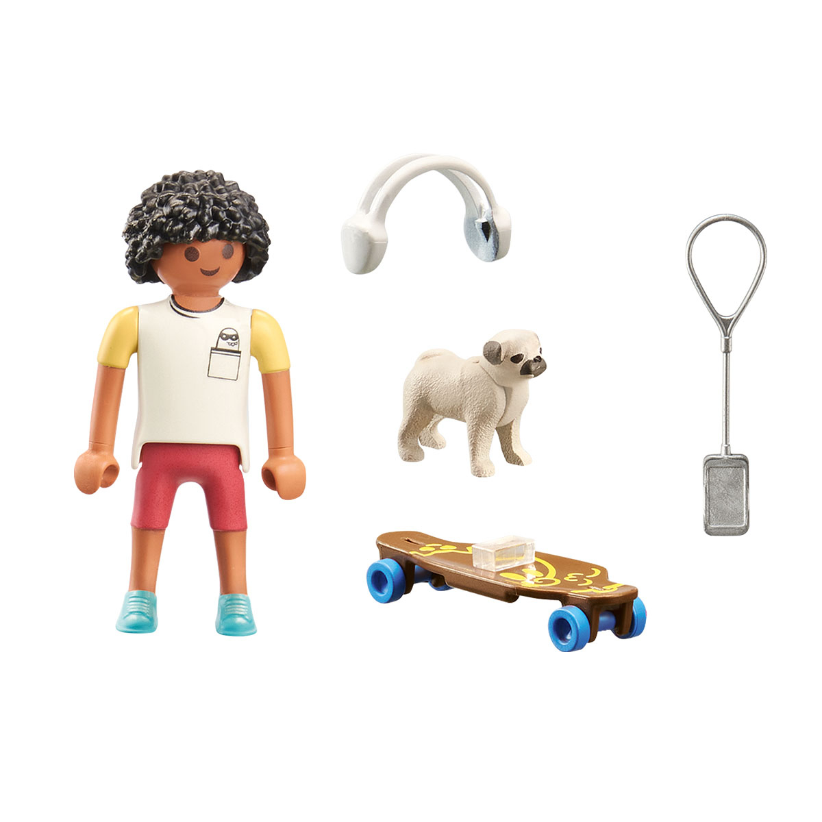 Skatista com Cachorro - Playmobil My Life 71612