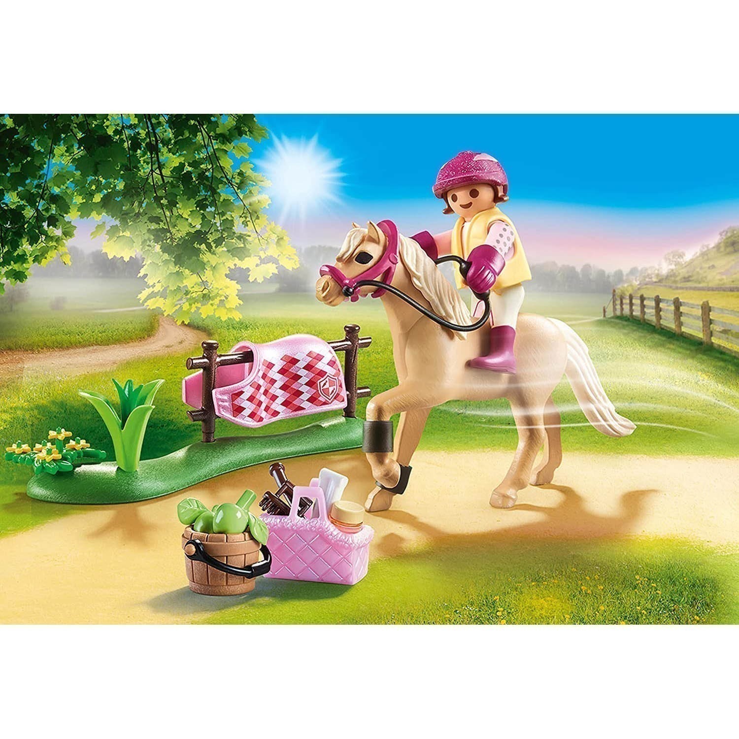 Playmobil - Pônei Alemão Colecionável - Country - 70521