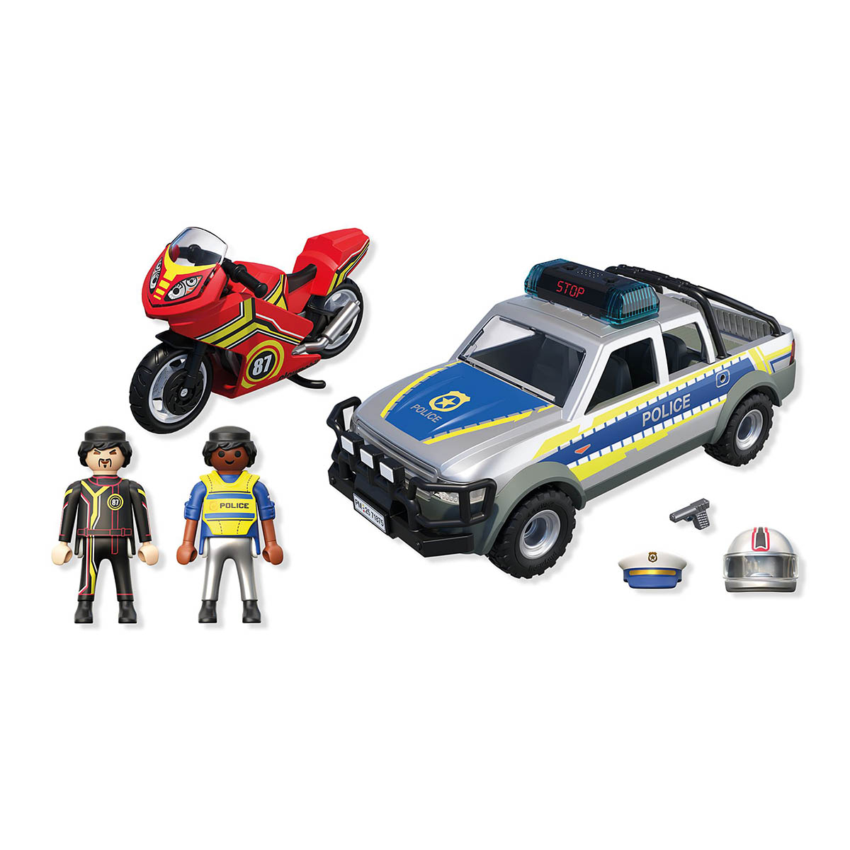 Perseguição Policial - Playmobil City Action 71875