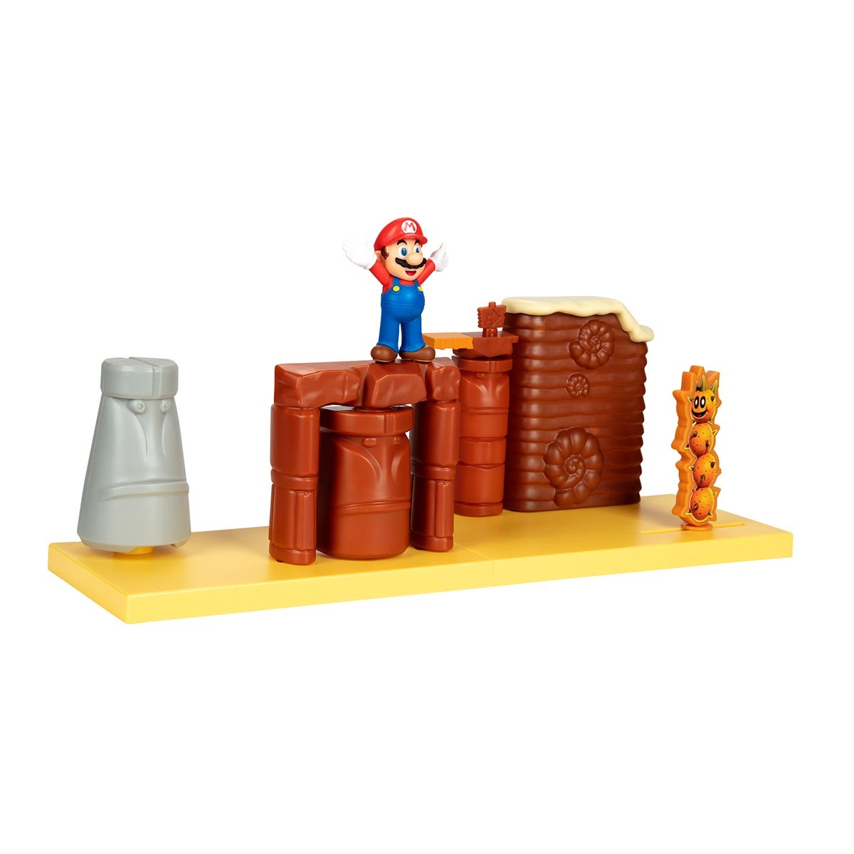 Playset Deserto com Boneco Mario - Super Mario