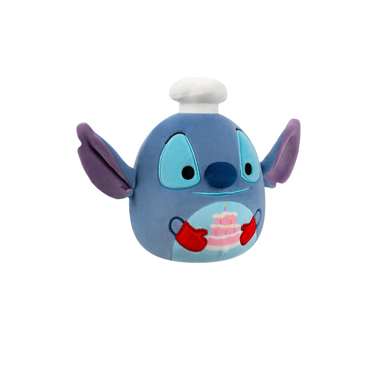 Pelúcia Stitch com Bolo de 16cm - Squishmallows Disney