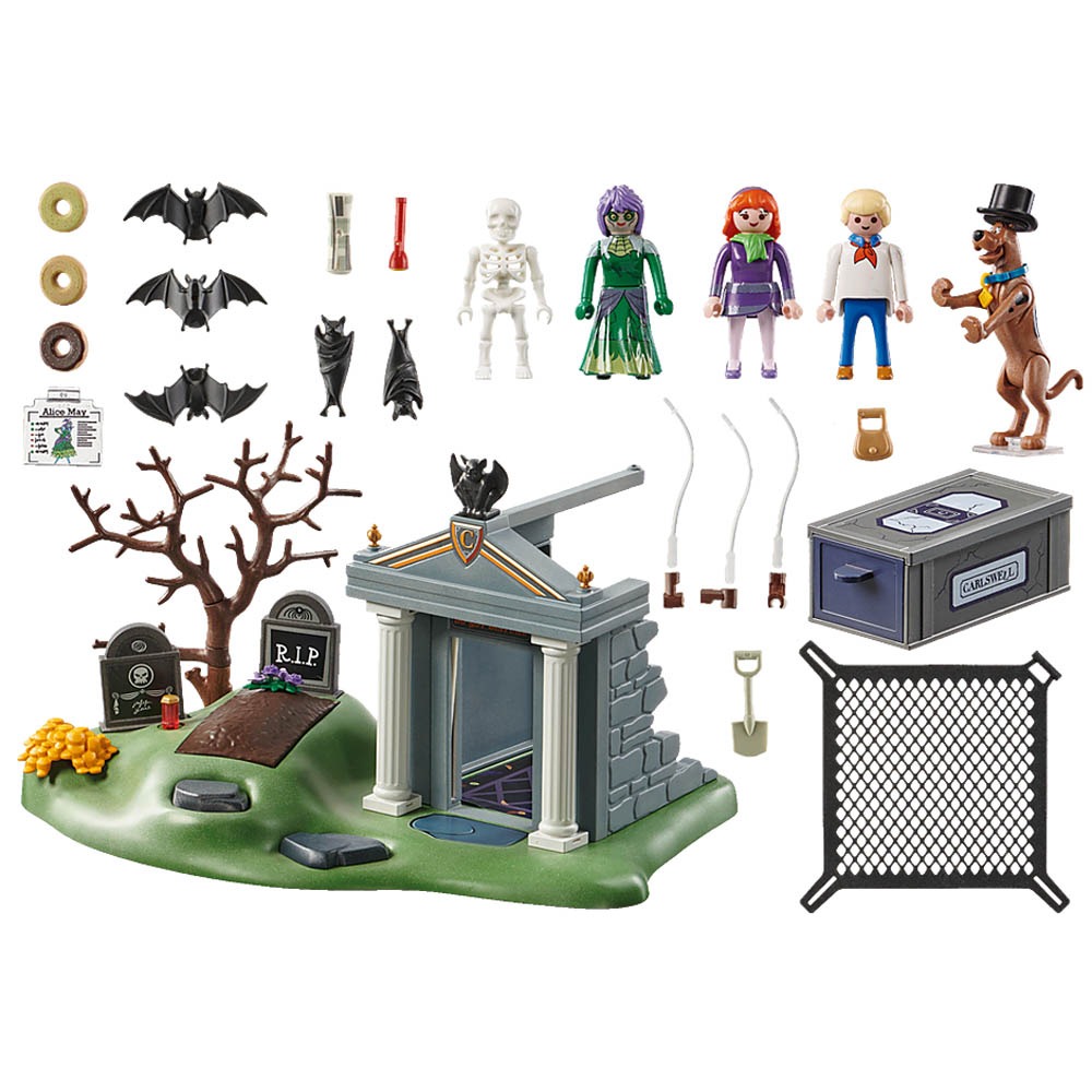 Playmobil - Aventura No Cemitério - Scooby-Doo! - 70362