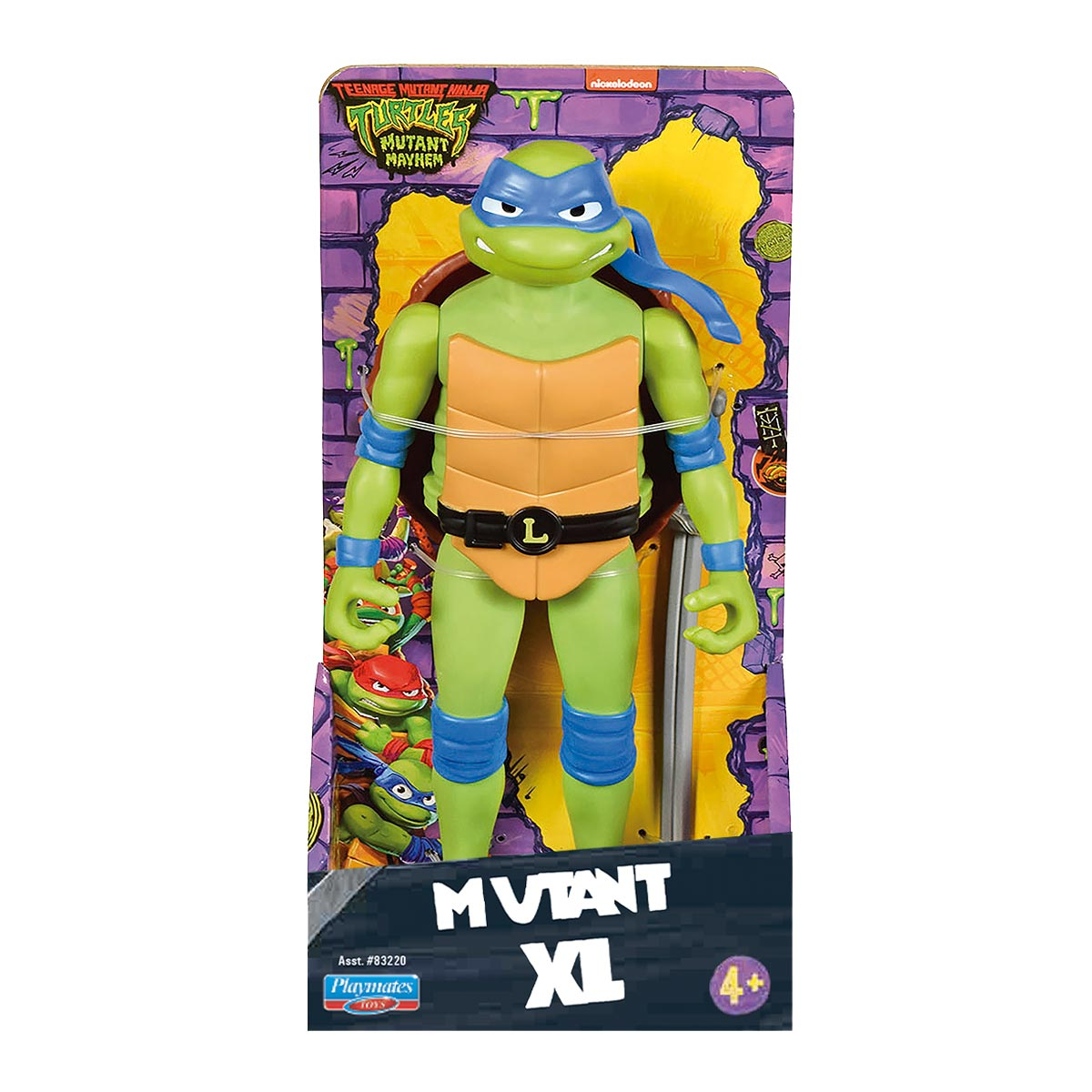 As Tartarugas Ninja - Boneco Xl Leonardo De 23Cm Do Filme