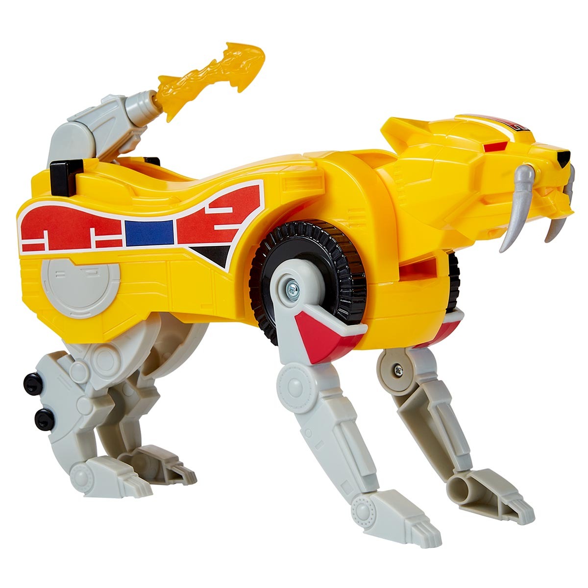 Dinozord Tigre Dente de Sabre Combinável - Power Rangers Re-Ignition
