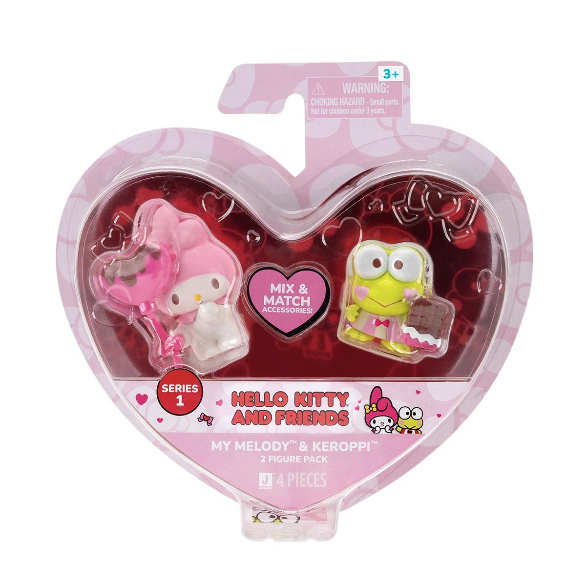 Bonecas My Melody e Keroppi Dia dos Namorados - Hello Kitty