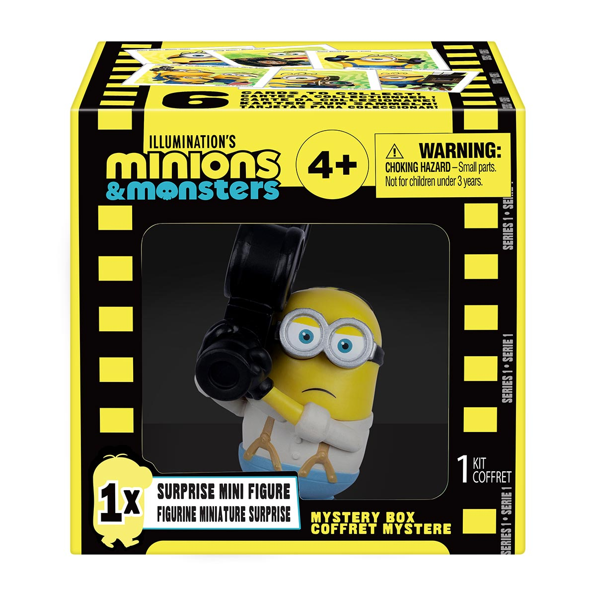 Mini Boneco Colecionável Henry Cameraman - Minions & Monstros
