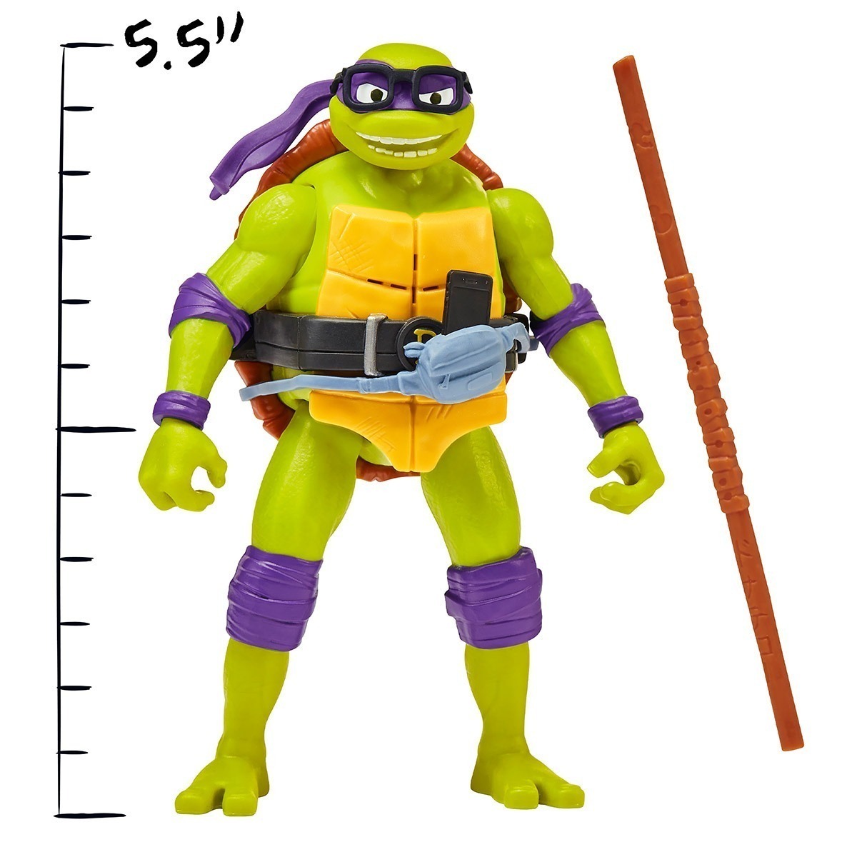 As Tartarugas Ninja - Boneco Deluxe Donatello De 14Cm