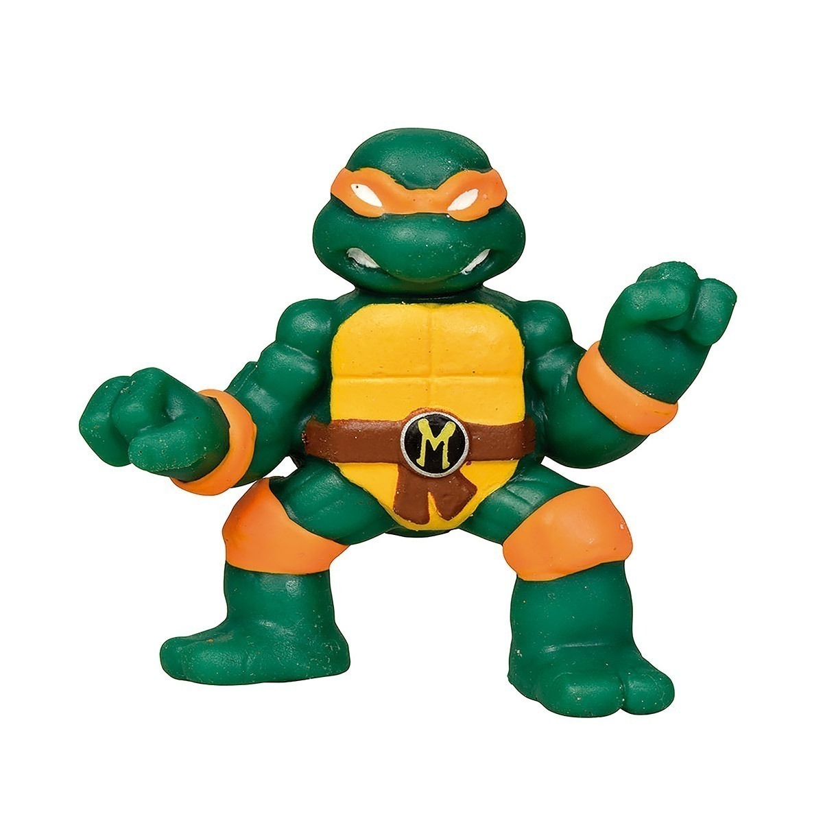 As Tartarugas Ninja - Mini Boneco Elastico Michelangelo 6Cm