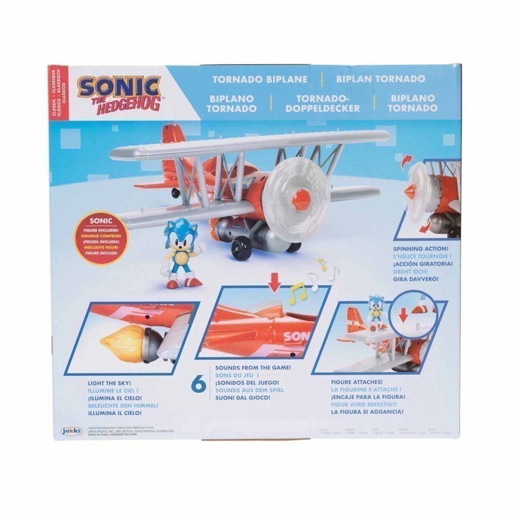 Aviao Tornado Do Sonic Com Boneco - Sonic Aviao Tornado Do Sonic Com Boneco - Sonic