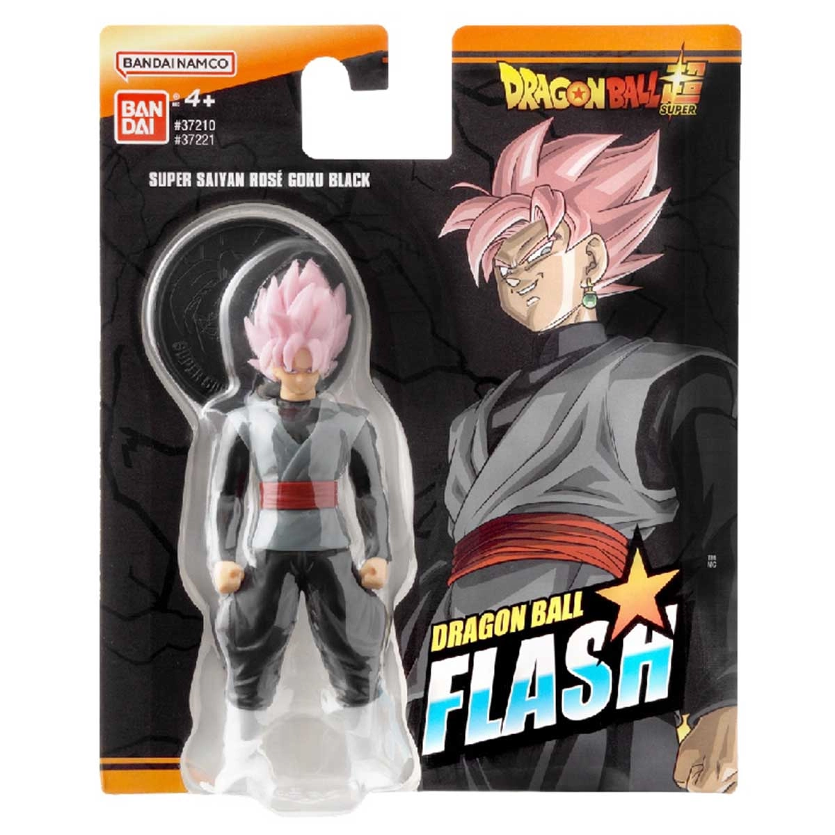 Dragon Ball - Boneco 10Cm Goku Super Saiyajin Rosé - Sunny