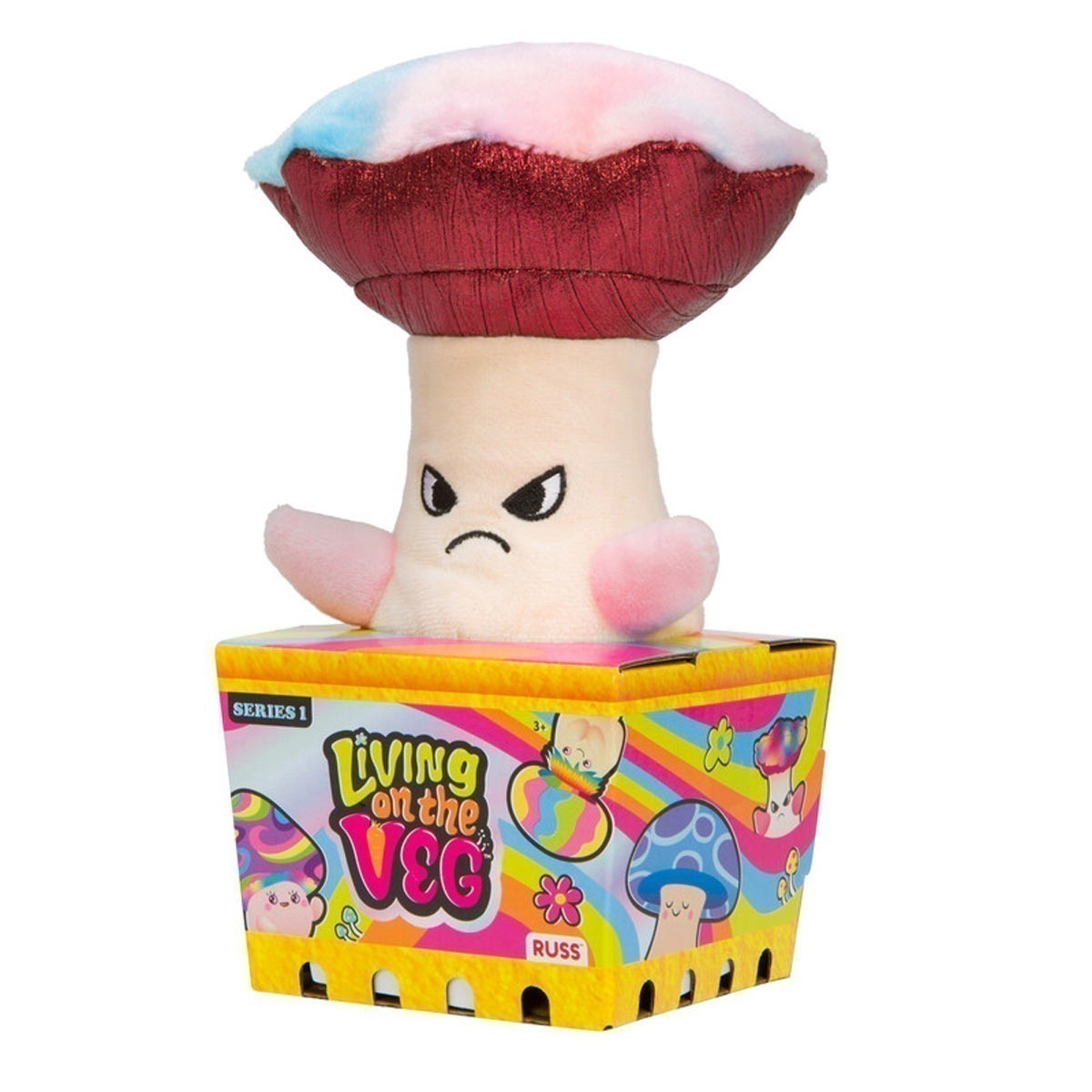 Living On The Veg - Pelúcia De 15Cm - Grimsby - Série 1