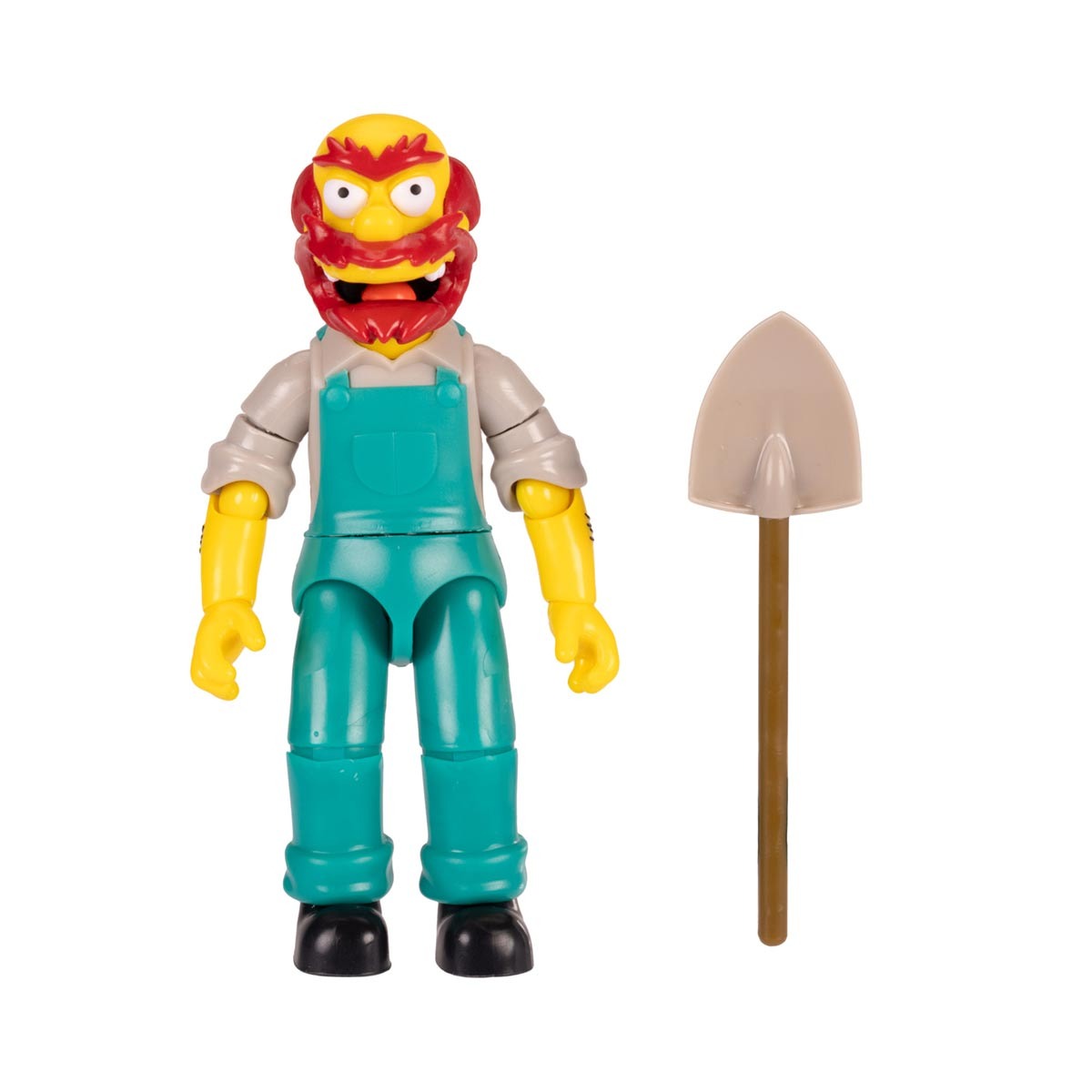 Boneco Zelador Willie De 12Cm Com Gaita De Fole -Os Simpsons Boneco Zelador Willie De 12Cm Com Gaita De Fole -Os Simpsons