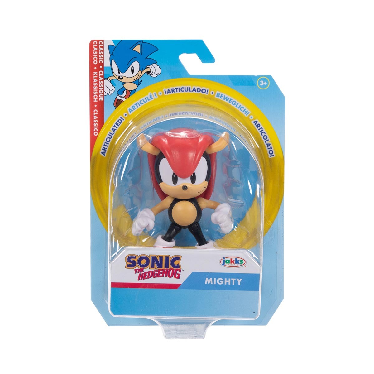 Boneco Articulado Mighty Classico de 6cm - Sonic