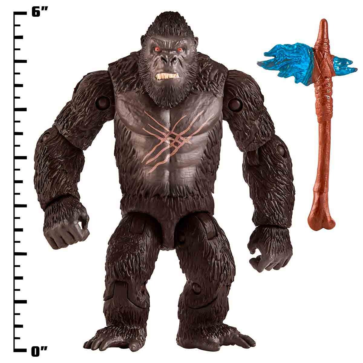 Boneco Kong de 14cm com Machado - Godzilla Novo Imperio