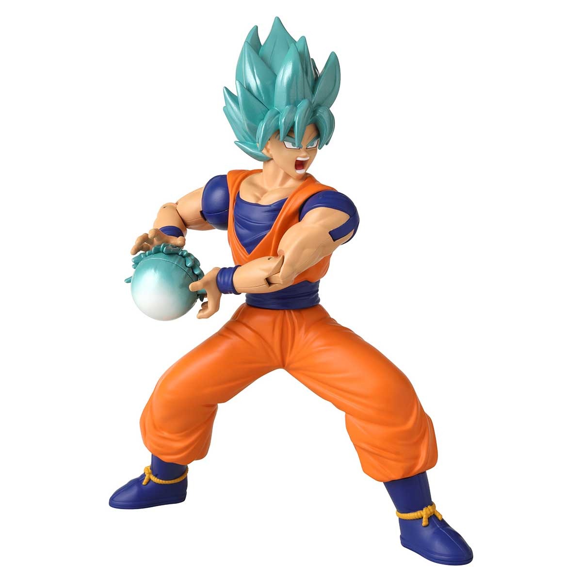 Boneco Goku Super Saiyajin Blue Kamehameha 14cm Dragon Ball