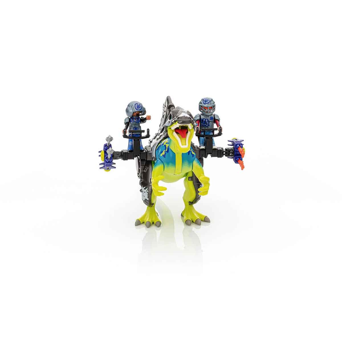 Playmobil - Espinossauro Duplo Poder Defesa - Dino Rise - 70625