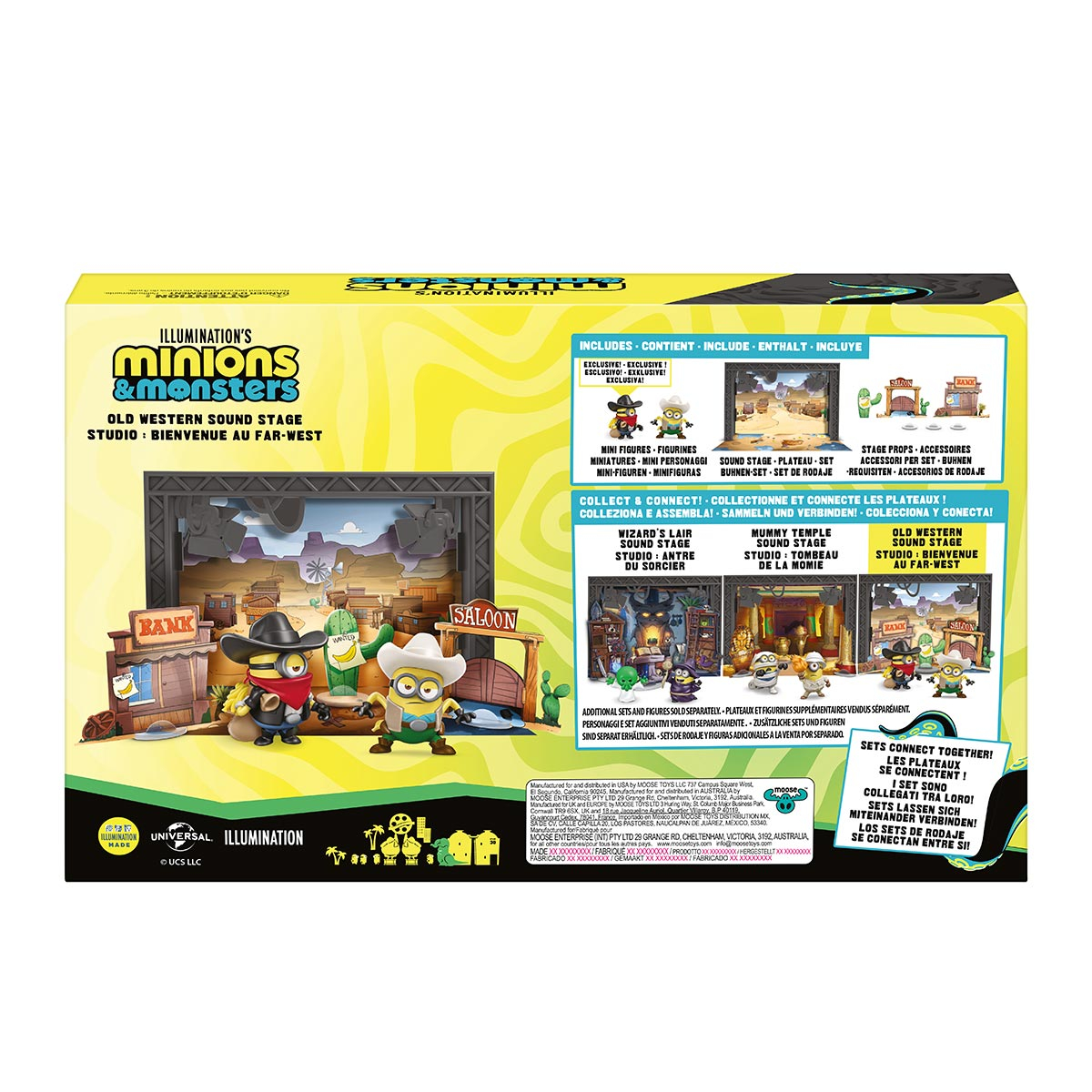 Cenário Templo da Múmia com 2 Bonecos - Minions & Monstros