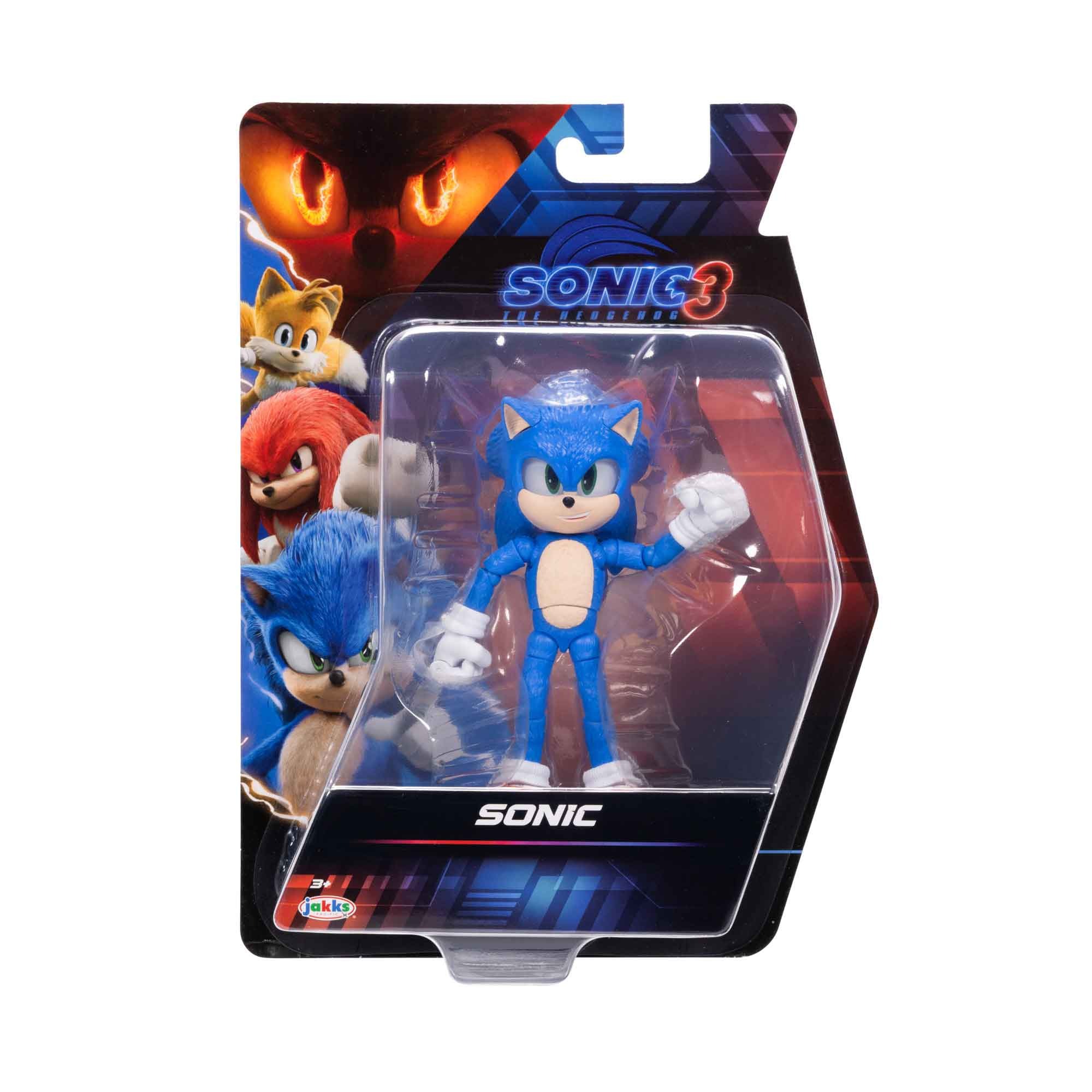 Boneco Articulado Sonic De 12Cm - Sonic 3: O Filme
