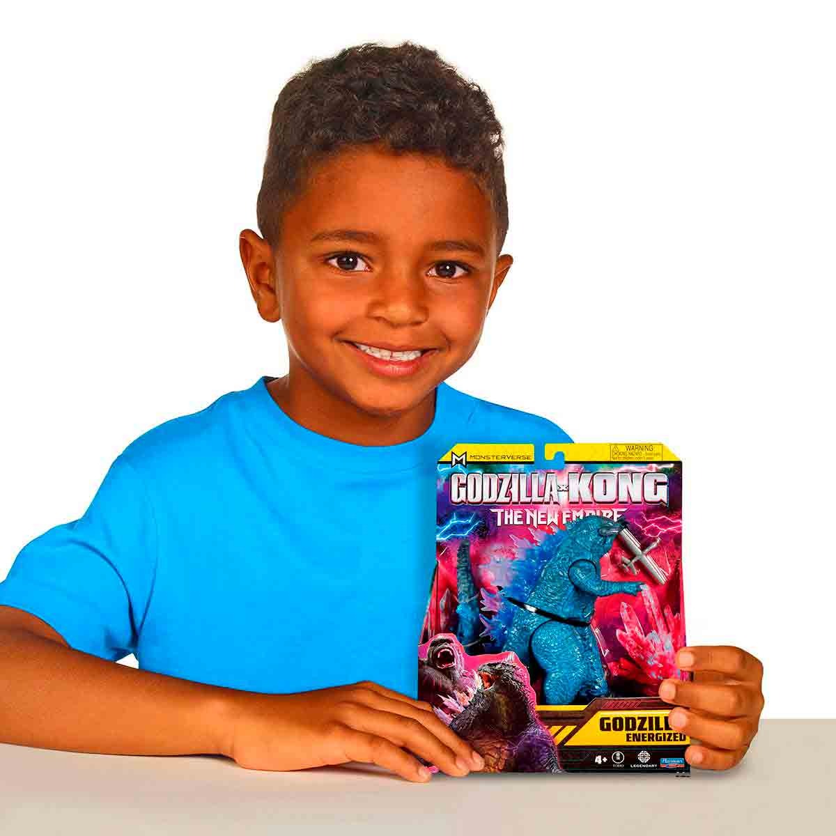 Boneco Godzilla Energizado de 15cm - Godzilla Novo Imperio Boneco Godzilla Energizado de 15cm - Godzilla Novo Imperio