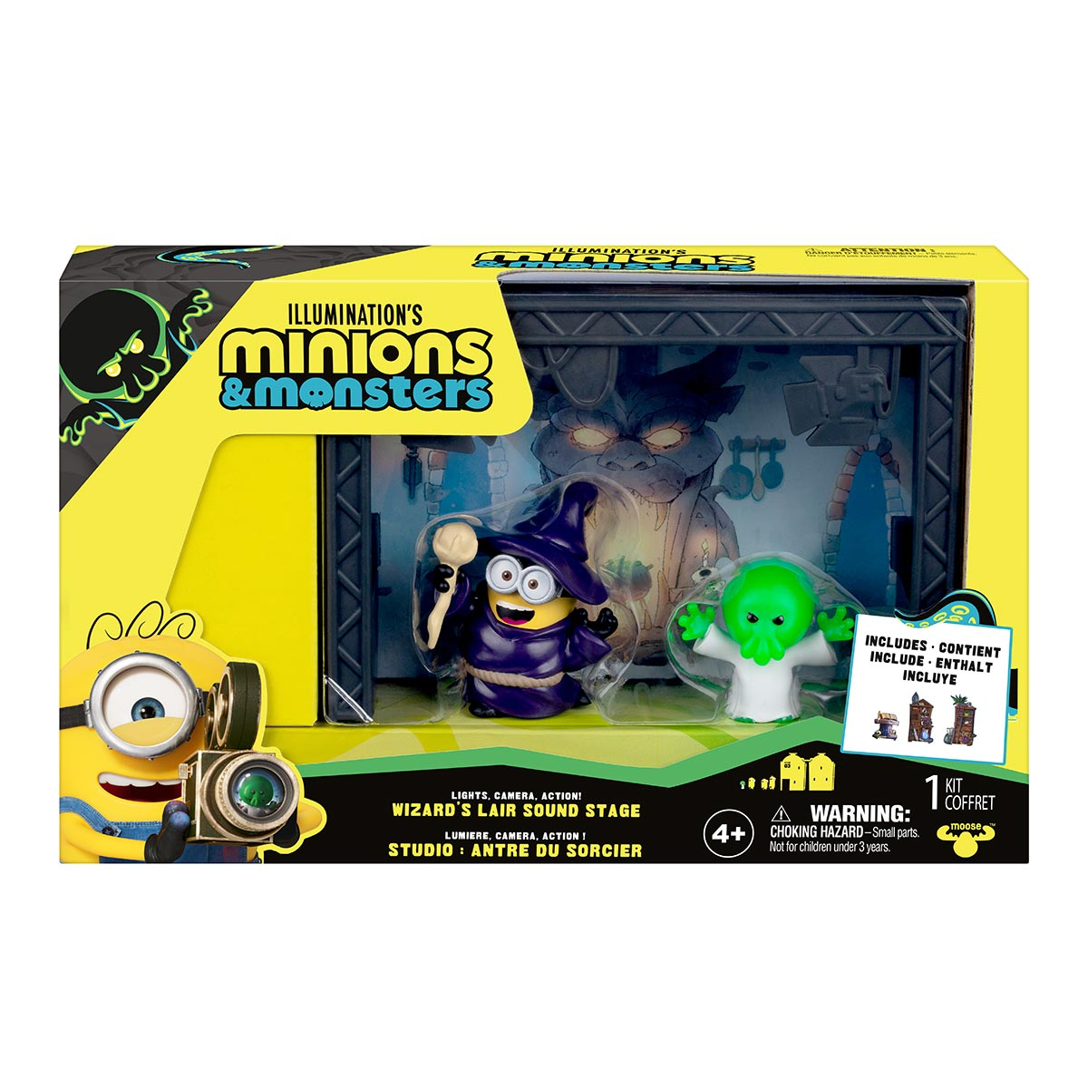 Cenário Toca do Feiticeiro com 2 Bonecos - Minions & Monstros