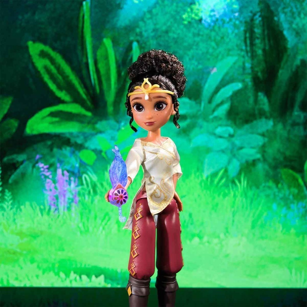 Boneca Deluxe Ellian Com Luz E Som - Enfeiticados