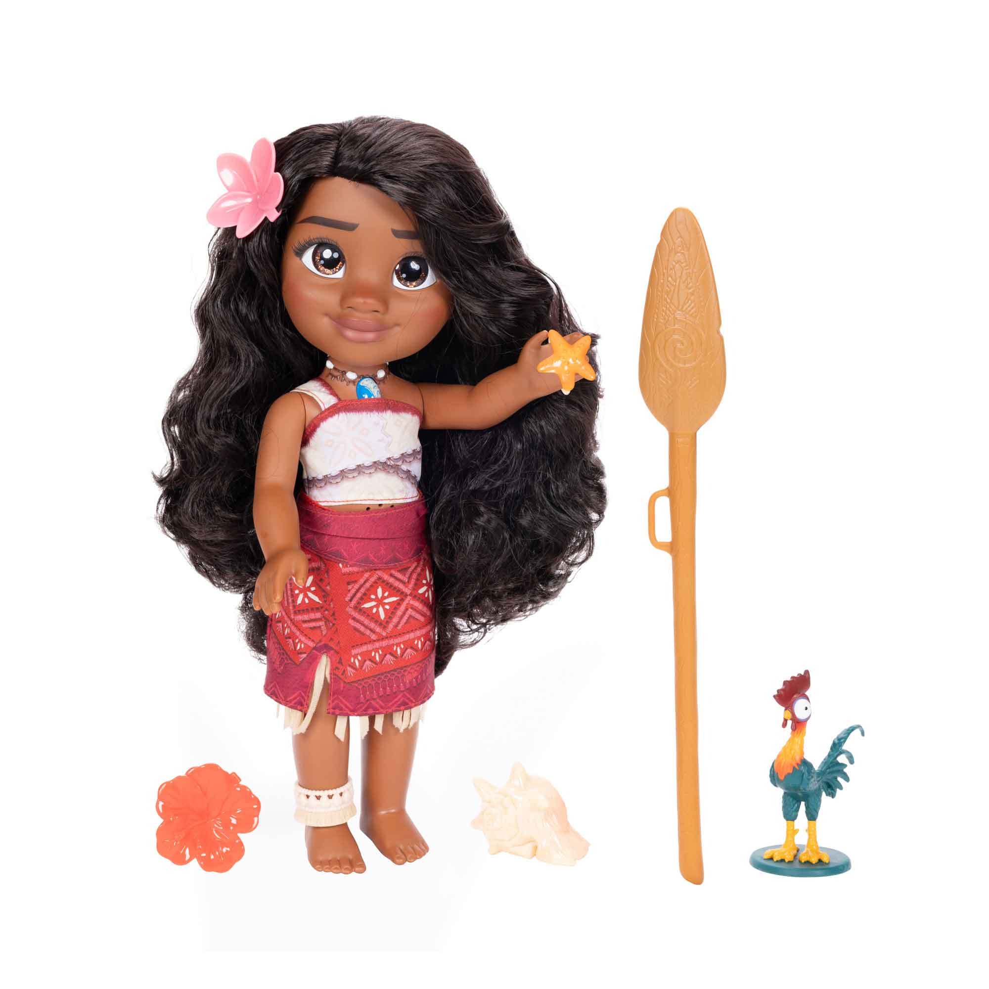 Boneca Deluxe Moana Com Som E Acessorios - Moana 2