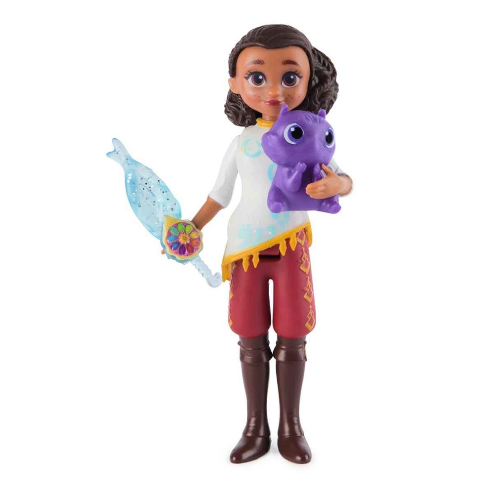 Boneca Ellian De 8Cm Com Acessorios - Enfeiticados