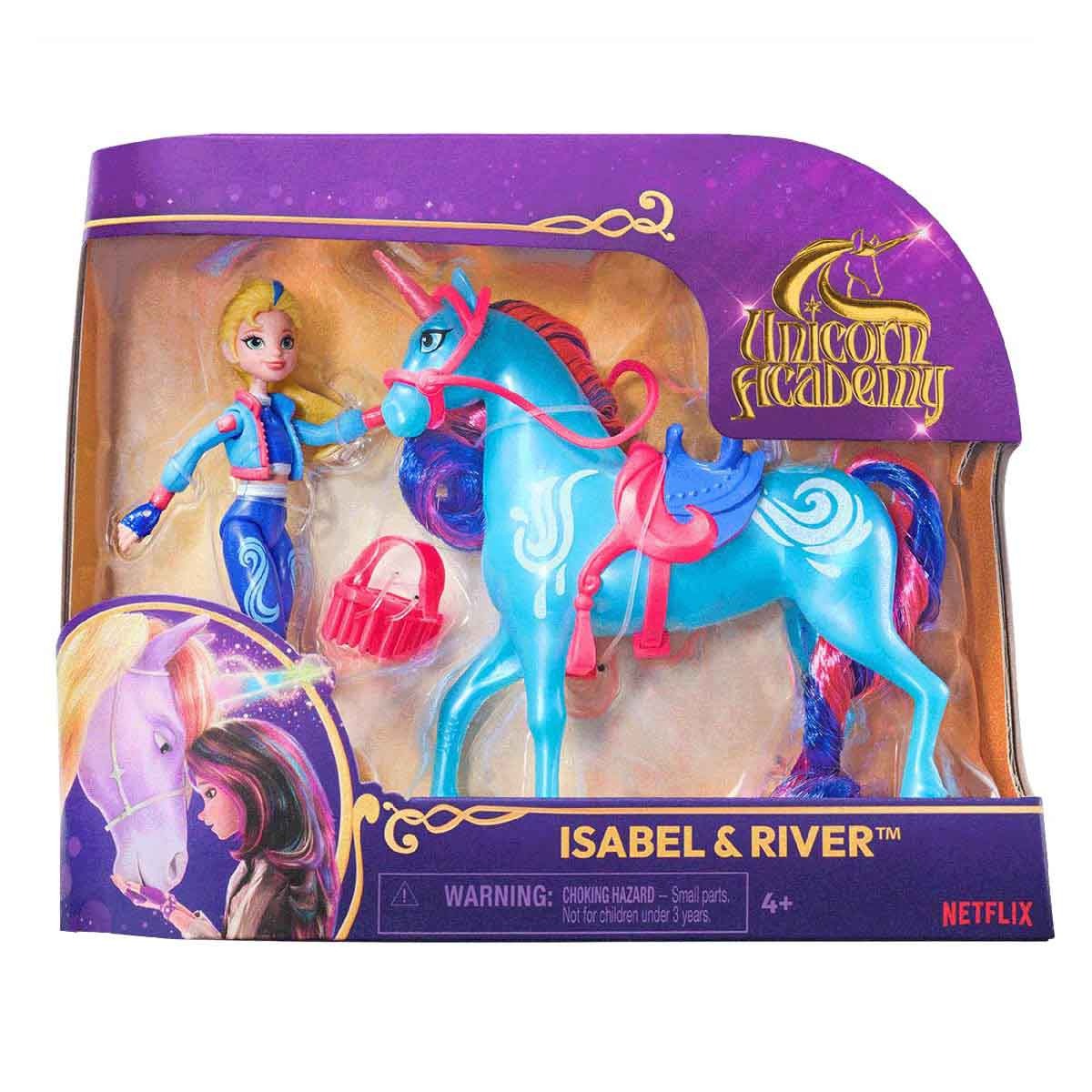Boneca Isabel E Unicornio Rio - Academia Unicornio