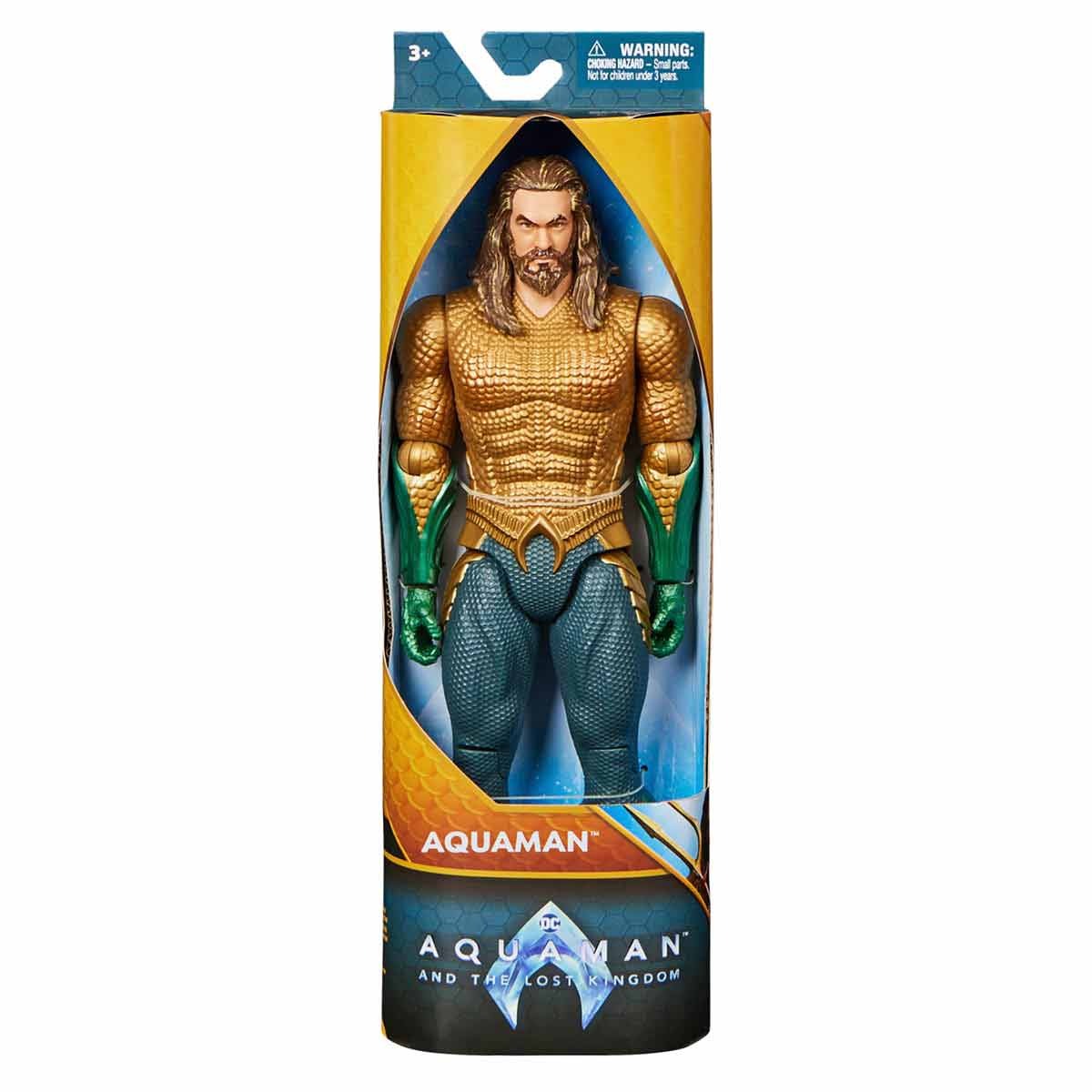 Boneco Aquaman De 30Cm - Filme Aquaman 2 Dc