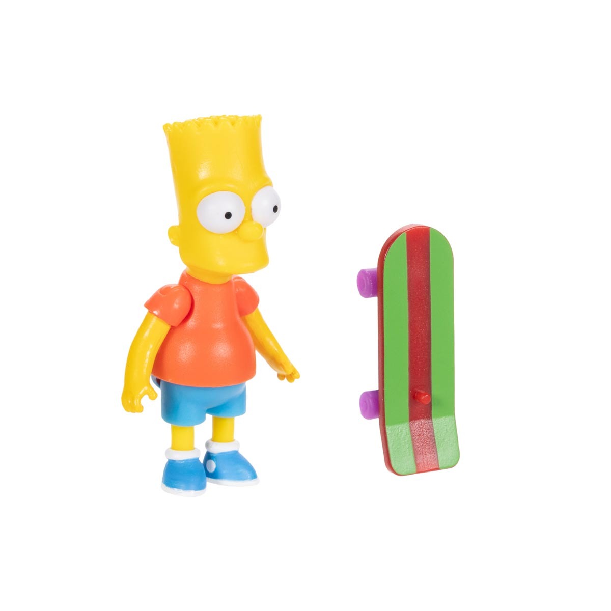 Boneco Articulado Bart De 5Cm Com Skate - Os Simpsons