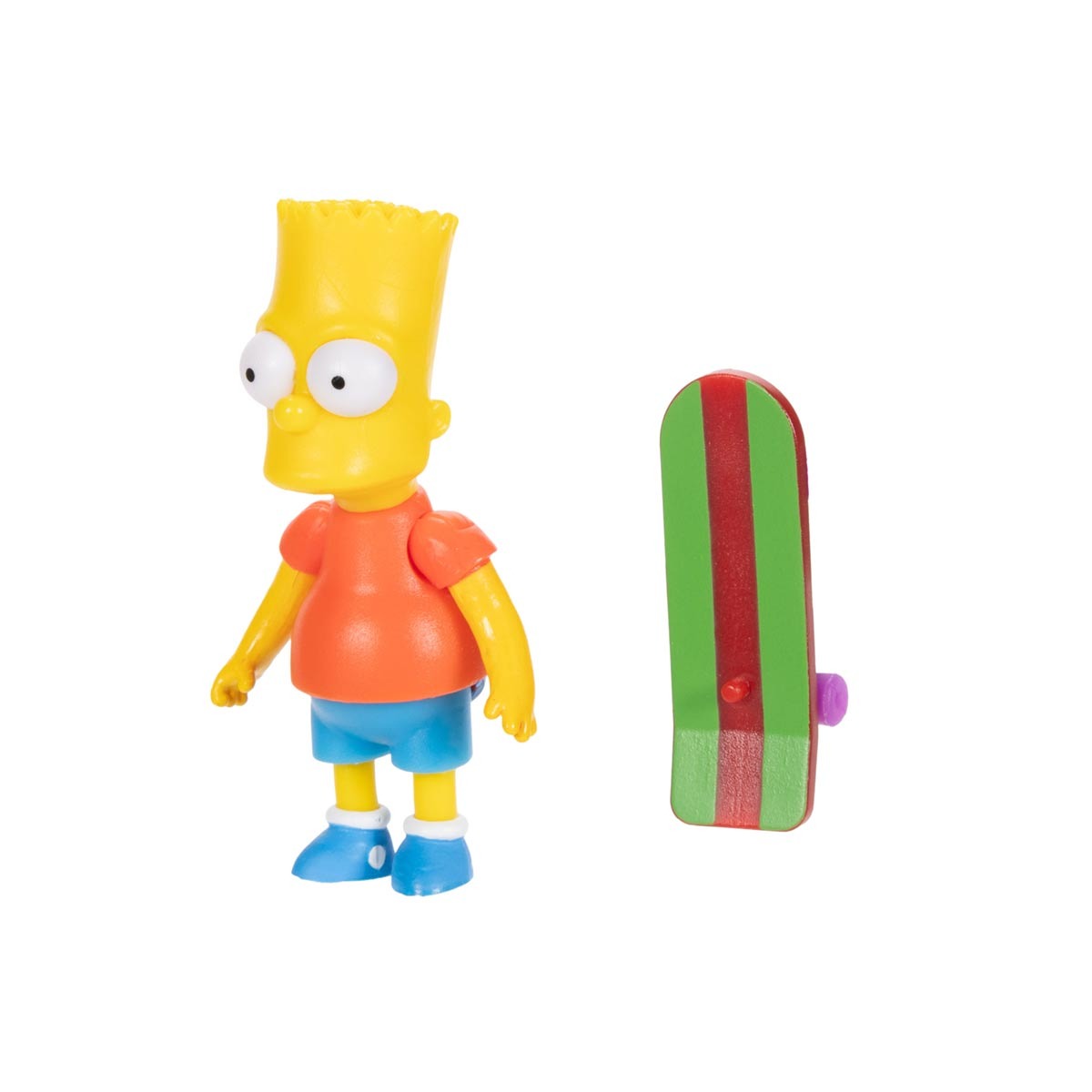 Boneco Articulado Bart De 5Cm Com Skate - Os Simpsons