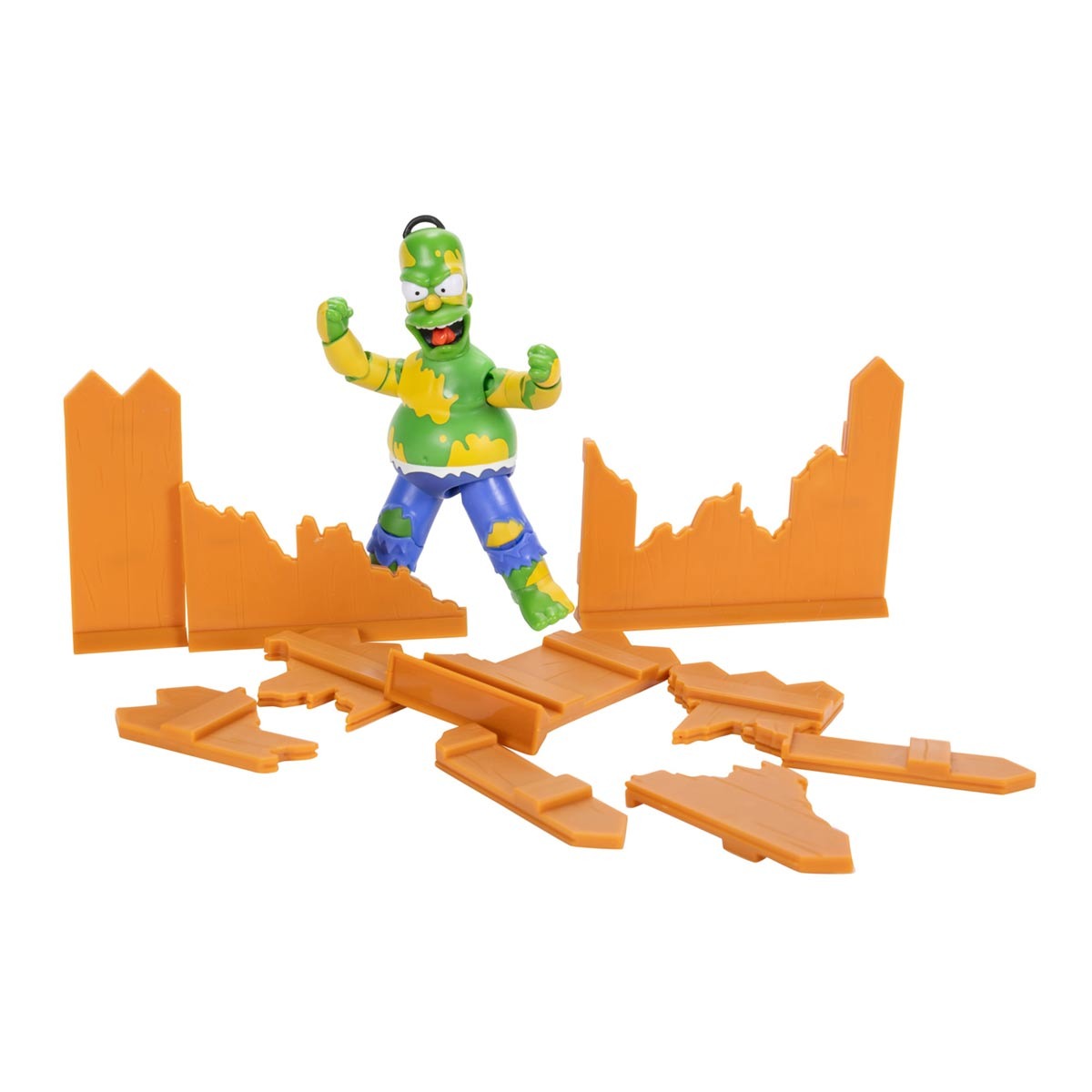 Boneco Articulado Homer Furioso De 12Cm - Os Simpsons Boneco Articulado Homer Furioso De 12Cm - Os Simpsons