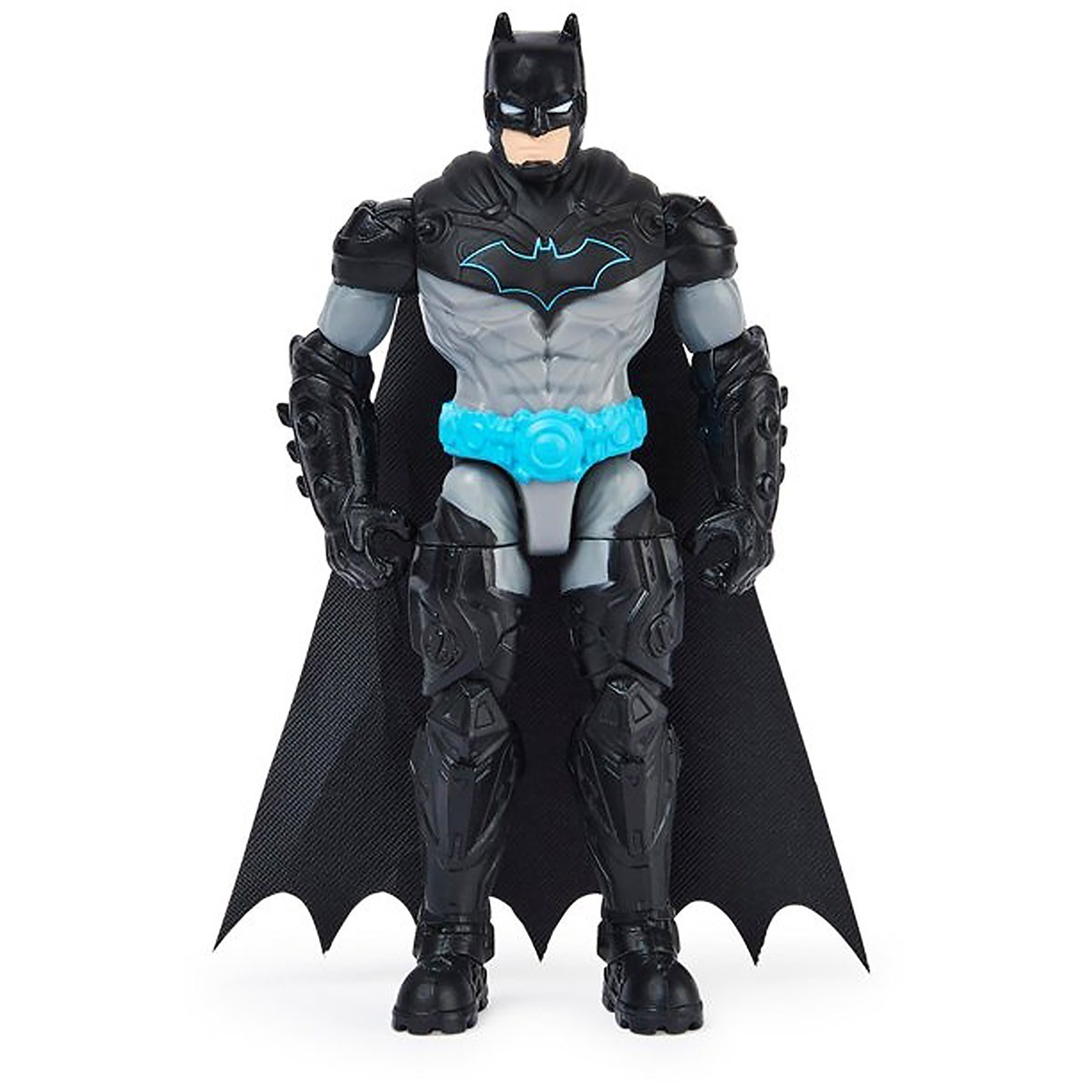 Boneco Batman Bat-Tech Preto - 10Cm Colecionavel