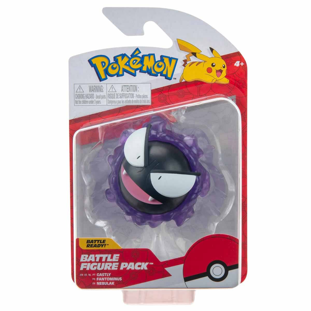 Boneco De Batalha Gastly - Pokemon Boneco De Batalha Gastly - Pokemon