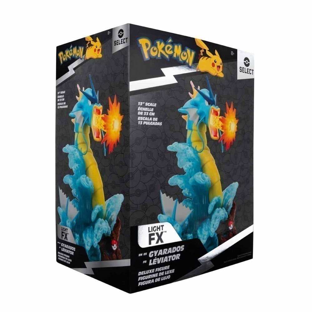 Boneco Deluxe Gyarados De 33Cm Com Luz- Pokemon