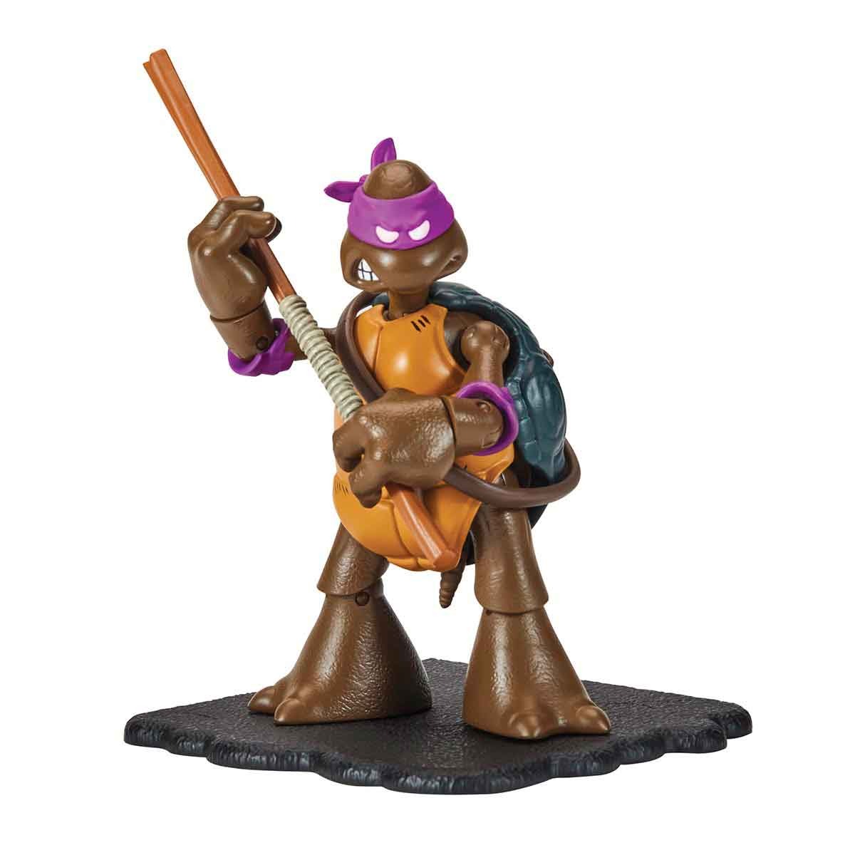 Boneco Donnie (Sketch) 11Cm Com Acessorios -Tartarugas Ninja