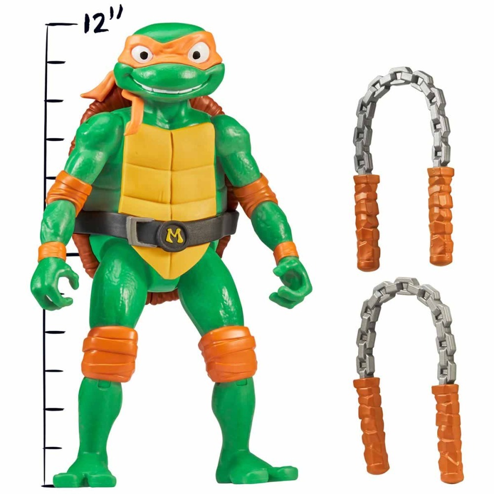 Boneco Gigante Michelangelo De 30Cm - As Tartarugas Ninja