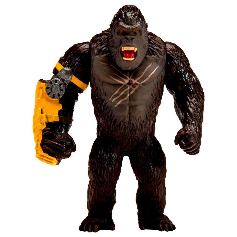 Boneco Kong Com Luva B.E.A.S.T. De 7 Cm - Godzilla Vs Kong Boneco Kong Com Luva B.E.A.S.T. De 7 Cm - Godzilla Vs Kong
