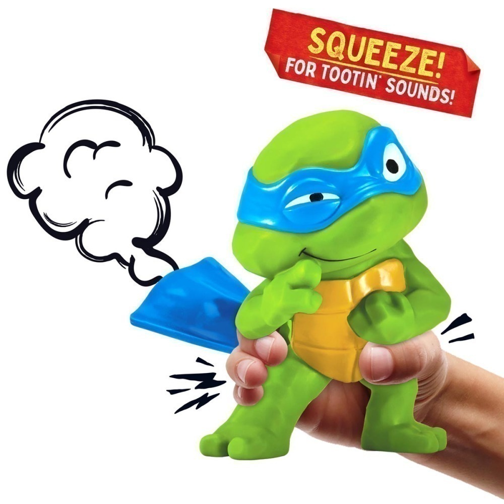 Boneco Leonardo Tootin' Turtle Tots - As Tartarugas Ninja