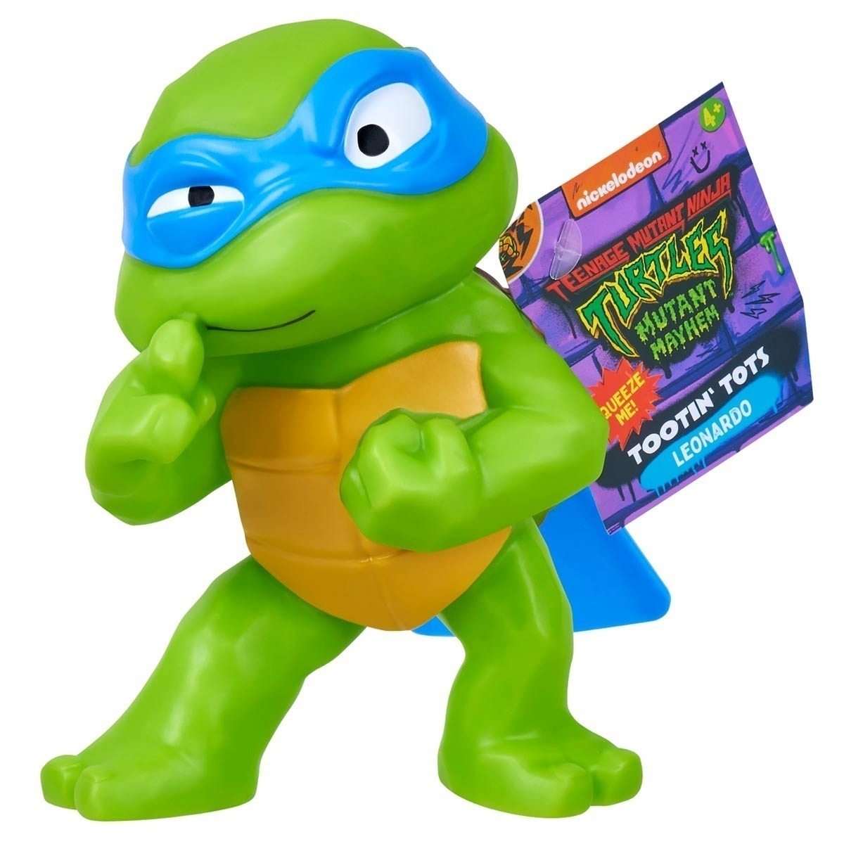 Boneco Leonardo Tootin' Turtle Tots - As Tartarugas Ninja