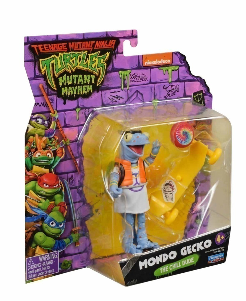 Boneco Mondo Gecko De 10Cm Do Filme - As Tartarugas Ninja