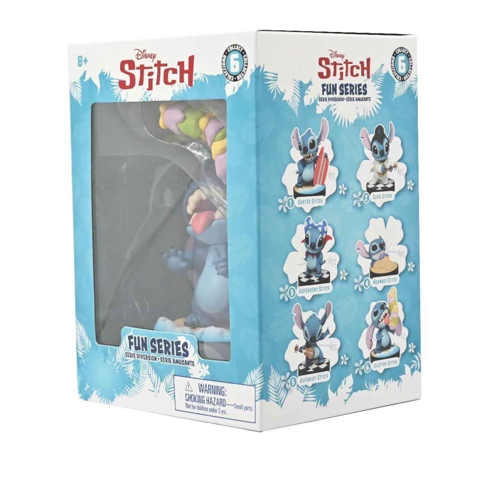 Boneco Stitch Comilao De 6Cm - Yume Hero Box