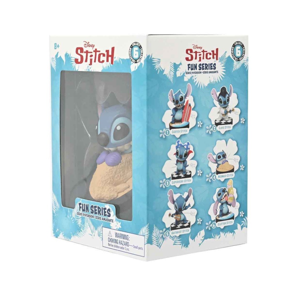 Boneco Stitch Sereia De 6Cm - Yume Hero Box Boneco Stitch Sereia De 6Cm - Yume Hero Box