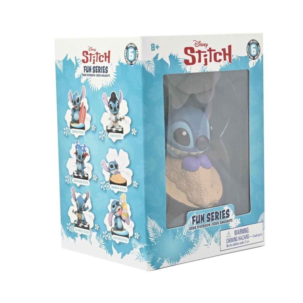 Boneco Stitch Sereia De 6Cm - Yume Hero Box Boneco Stitch Sereia De 6Cm - Yume Hero Box
