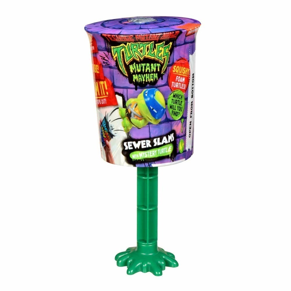 1 Boneco Tartaruga Surpresa - As Tartarugas Ninja