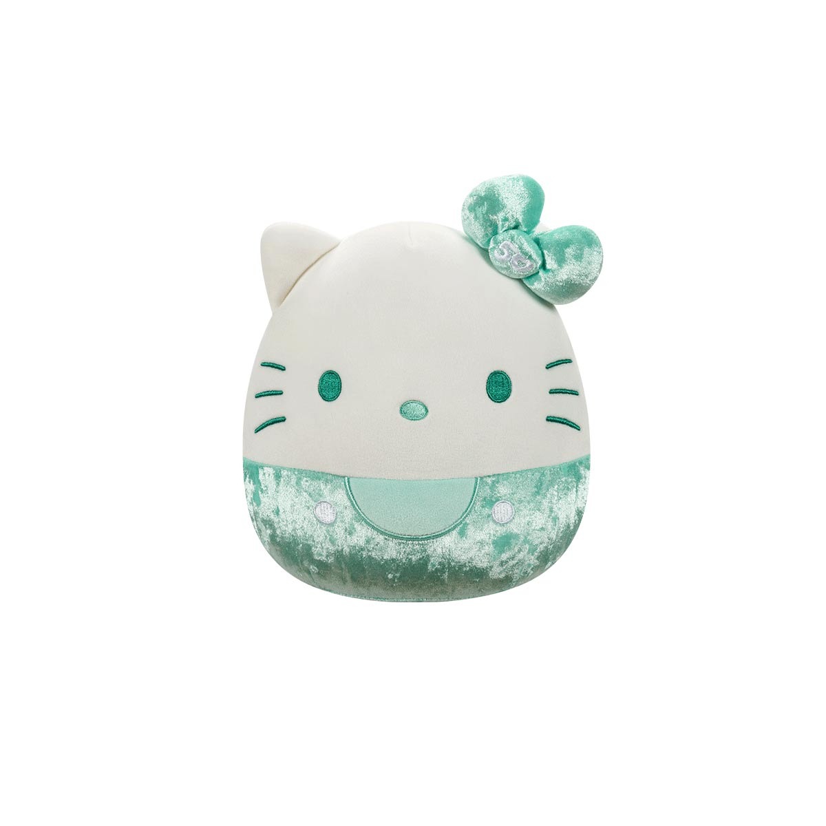 Pelúcia Hello Kitty Verde 20Cm Veludo 50 Anos Squishmallows Pelúcia Hello Kitty Verde 20Cm Veludo 50 Anos Squishmallows