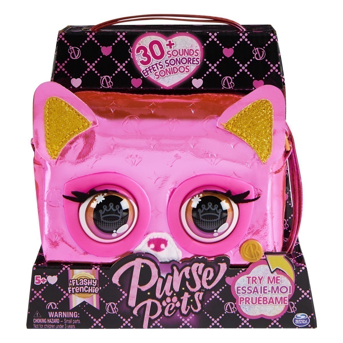 Purse Pets - Metalica Magia Frenchie Solido Purse Pets - Metalica Magia Frenchie Solido
