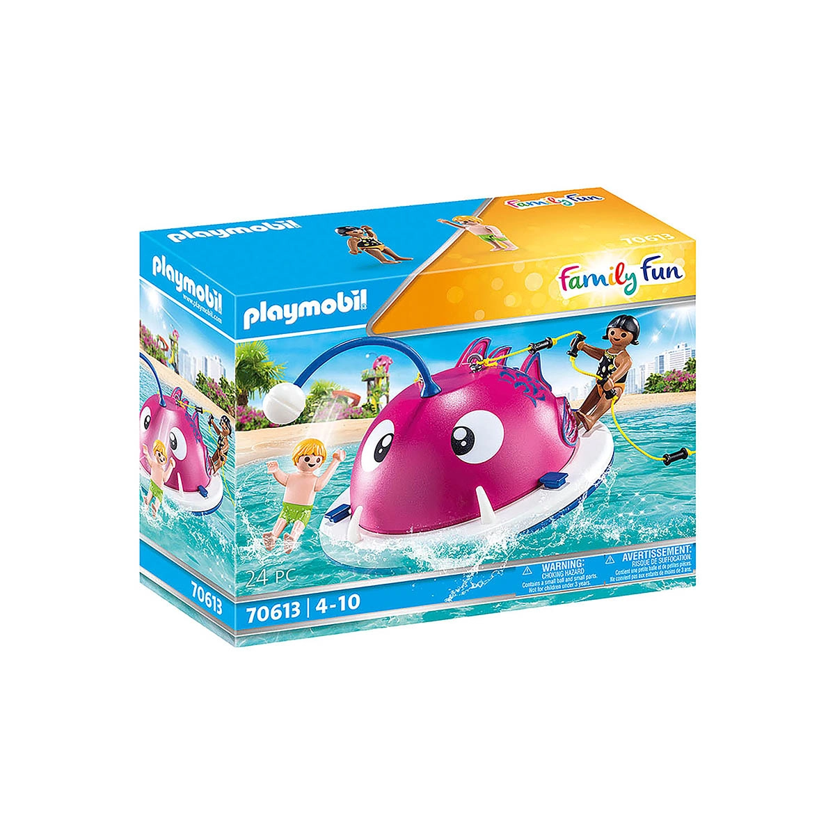 Playmobil - Ilha De Natação - Family Fun - 70613