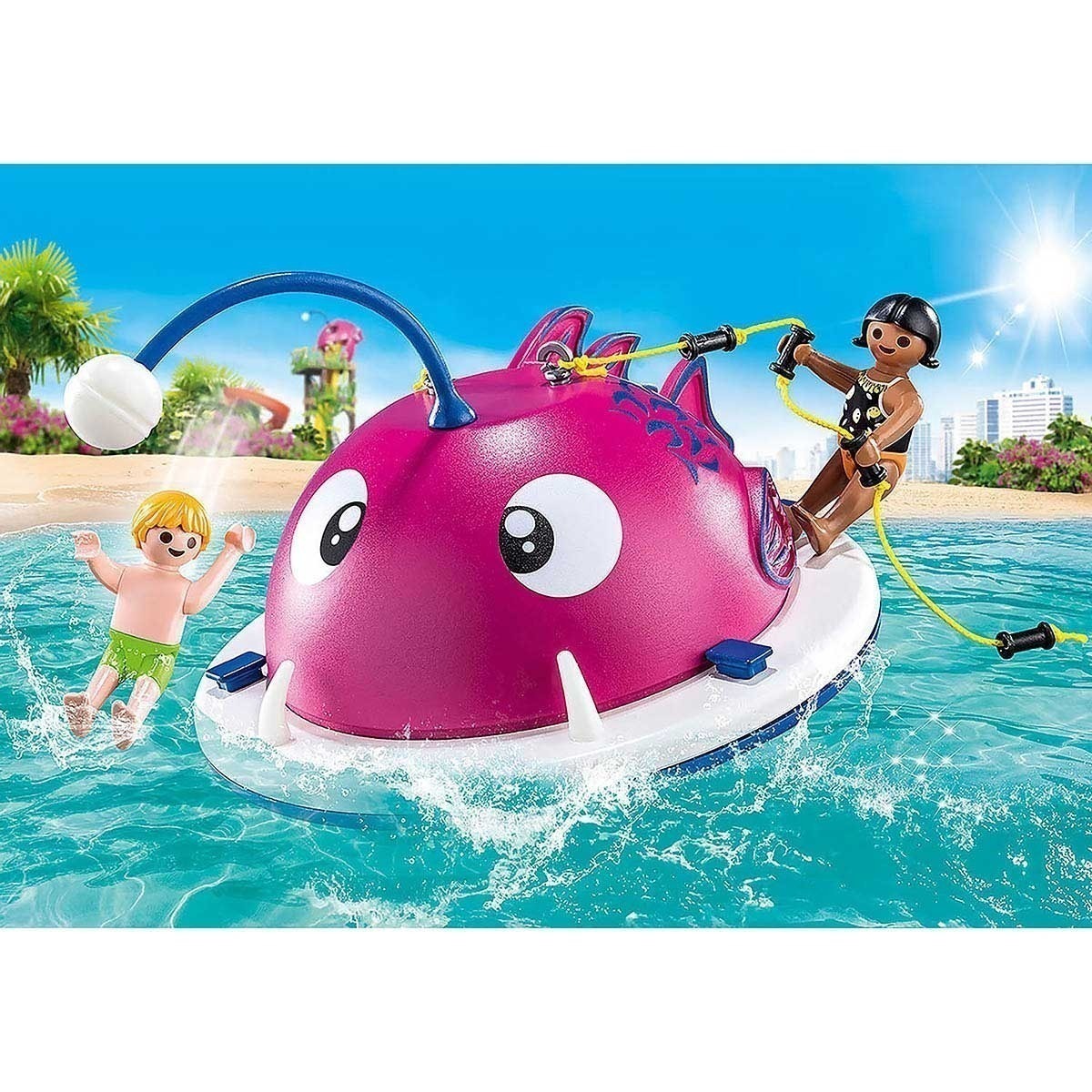 Playmobil - Ilha De Natação - Family Fun - 70613
